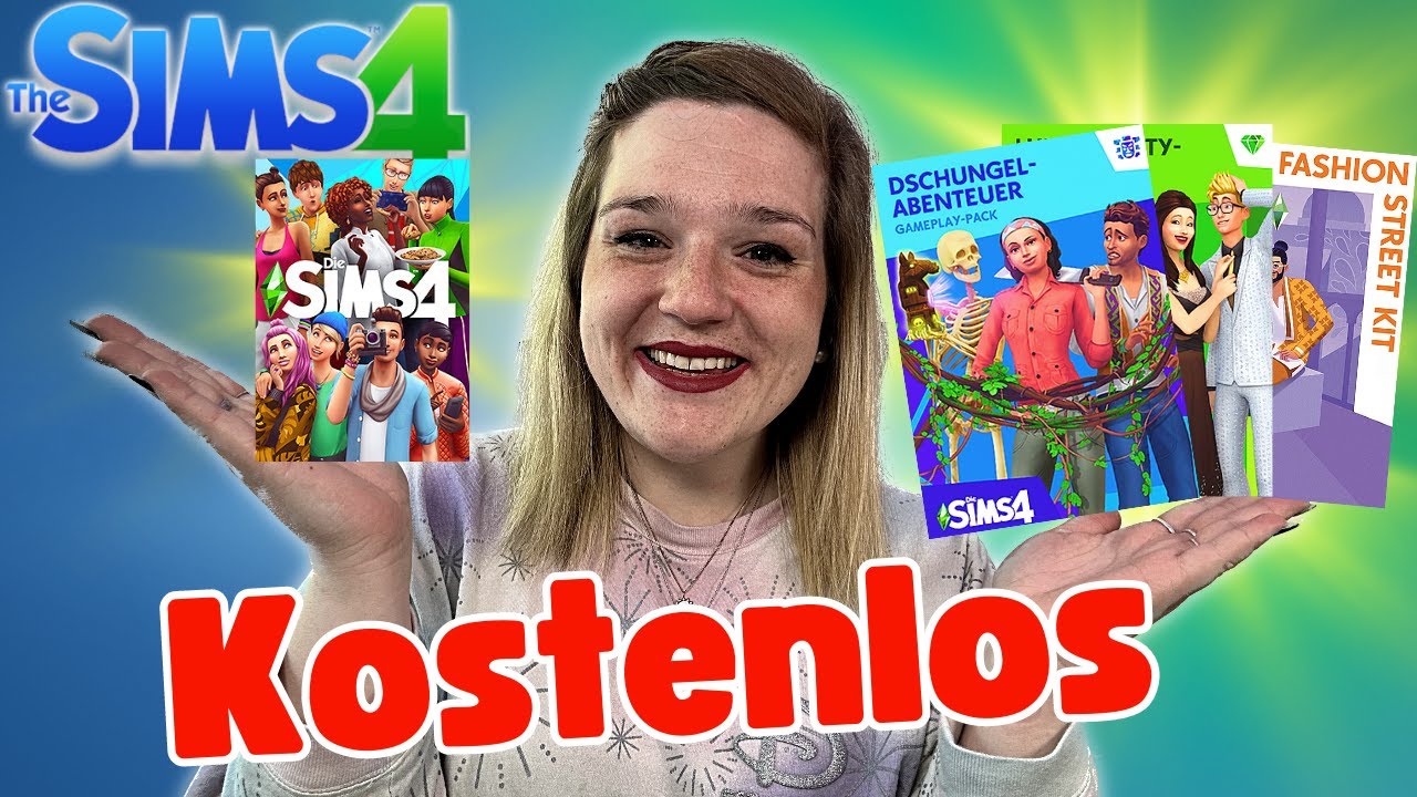 Sims 4 PACKS KOSTENLOS kriegen😍Sims 4Deutsch YouTube