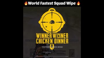🔥Asia FASTEST Squad Wipe in Conqueror Tier! | PUBG Mobile | new record 3 seconds 🤯/ #pubgm #shorts
