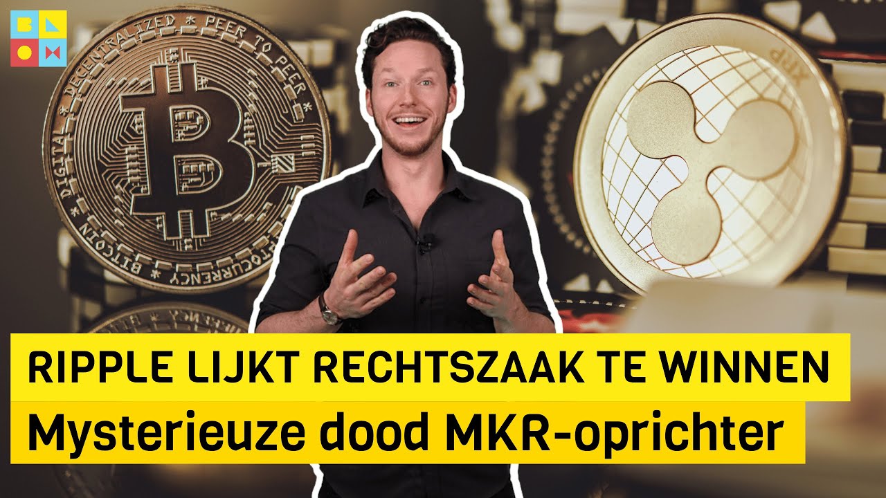 Crypto recap 1 november: Ripple (XRP) lijkt rechtszaak te winnen, en  mysterieuze dood MKR-oprichter - BLOX | Nieuws