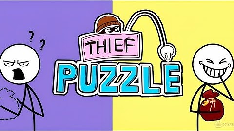 Thief Puzzle(WEEGOON)-Funny Stickman Brain Puzzle Game-All Levels 1-30 Android Gameplay walkthrough
