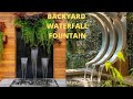 Backyard waterfall fountain design and ideasgarden waterfallslandscape ideas 2022