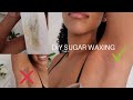 Natural DIY Sugar Wax Hair Removal At Home - Used For Underarms, Bikini Line, Legs and Face