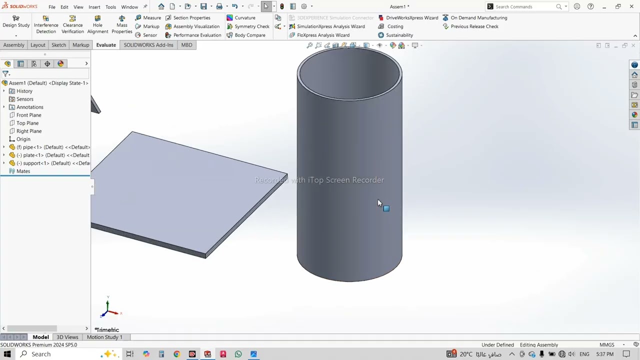 الفرق بين الـ Assembly والـ Multibody في السوليد وركس