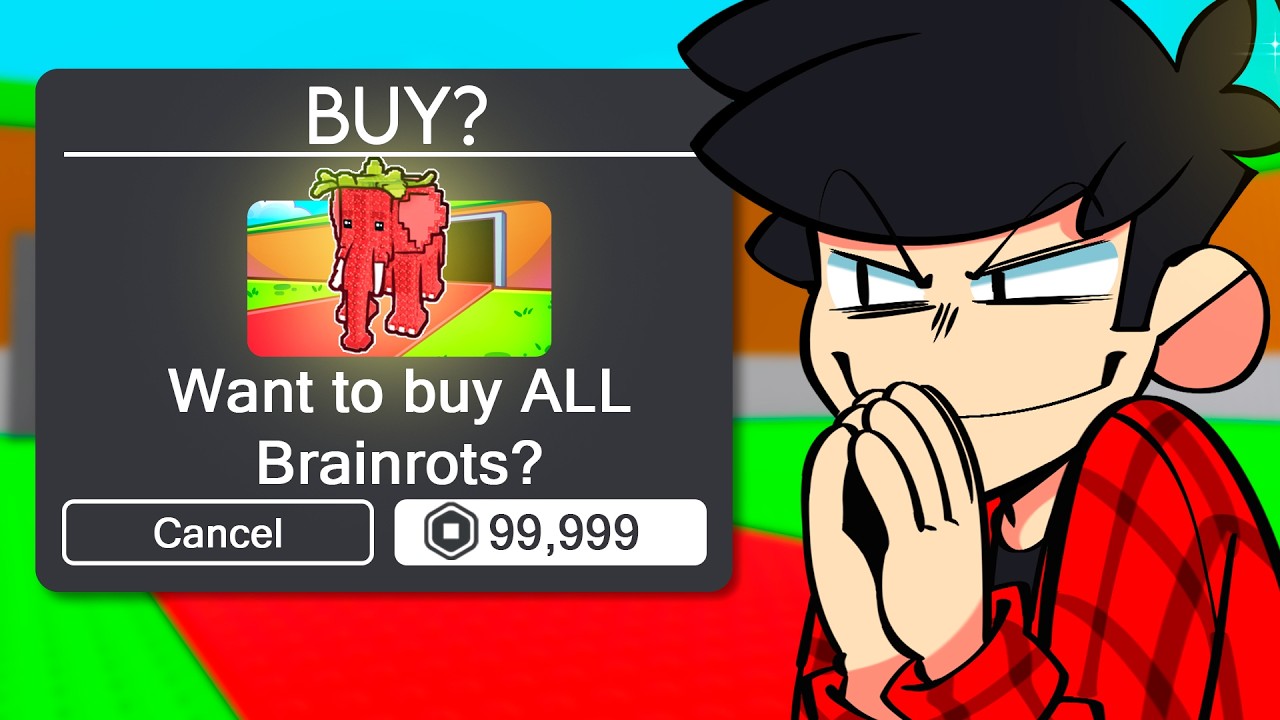 Я КУПИЛ ВСЕ ПРЕИМУЩЕСТВА в STEAL A BRAINROT 😮🤑