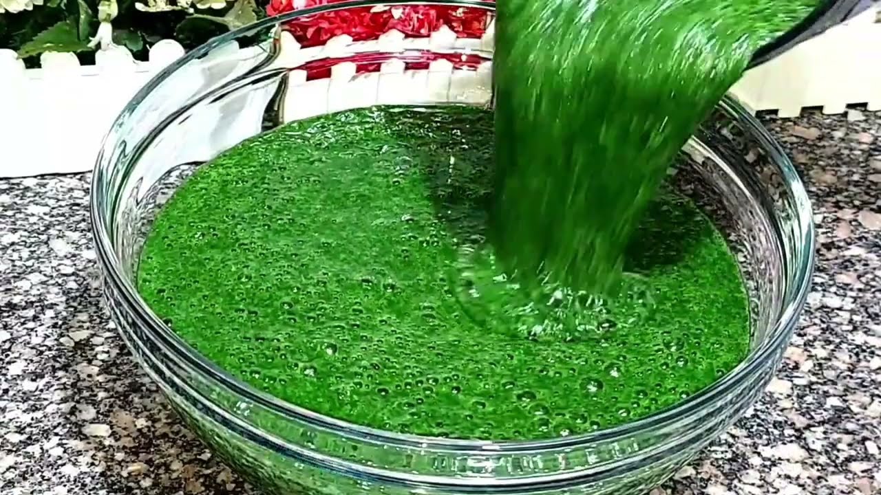 الحقي فرزيها طريقتي المعتمدة ف طبخ و تفريز الملوخية الخضرا من السنة للسنة بدون ما تغير لونها عن تجر