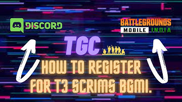 How To Register For T3 Scrims. (Discord) #BGMI #Tier3 Scrims