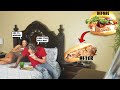 Pranking My Boyfriend With Fast Food VS Home Cooked Meal! *will he find out?*