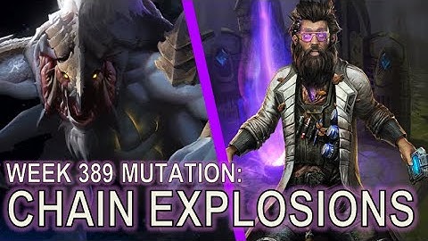 Twotuuu and I STRUGGLE on an easy mutation | Starcraft II: Chain Explosions (ft @TwoTuuu)