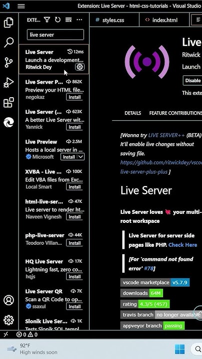 How to Setup Live Server in Visual Studio Code! FASTEST & EASIEST WAY ...