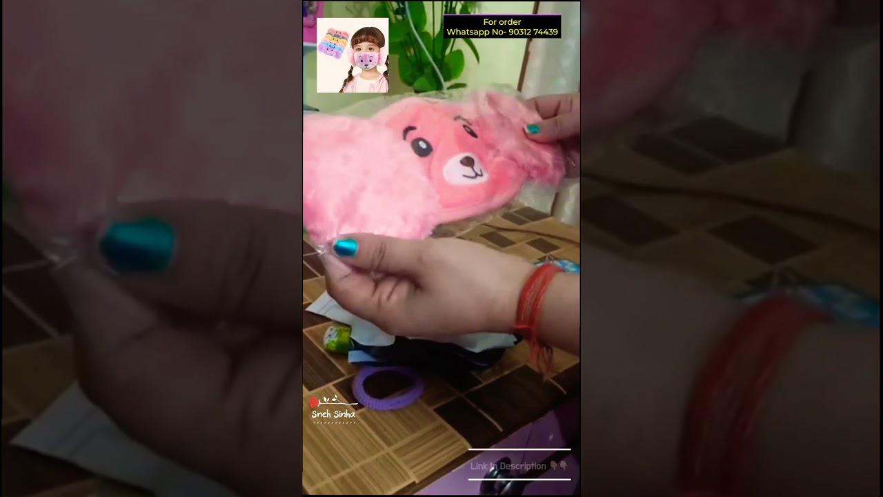 Meesho Amazing Kids Earmuffs || Fur Earmuffs. 