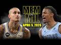 Milwaukee Bucks vs Memphis Grizzlies Full Game Highlights – April 5, 2026 | NBA Season
