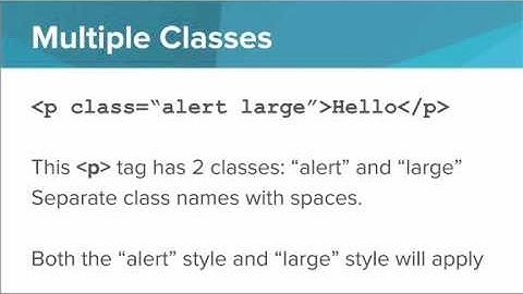 CSS Select by Class