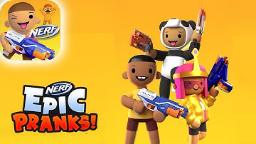 NERF Epic Pranks! (Android, iOS) Gameplay (By Homa Games)