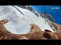 De alpen vanuit het perspectief van een adelaar