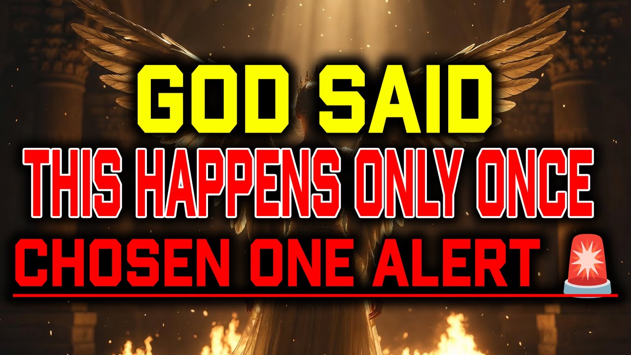 CHOSEN ONE: ALERT 🚨 A RARE MOMENT YOU SHOULD NOT IGNORE
