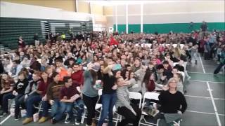 Central New York 8th Graders Create Largest Mannequin Challenge