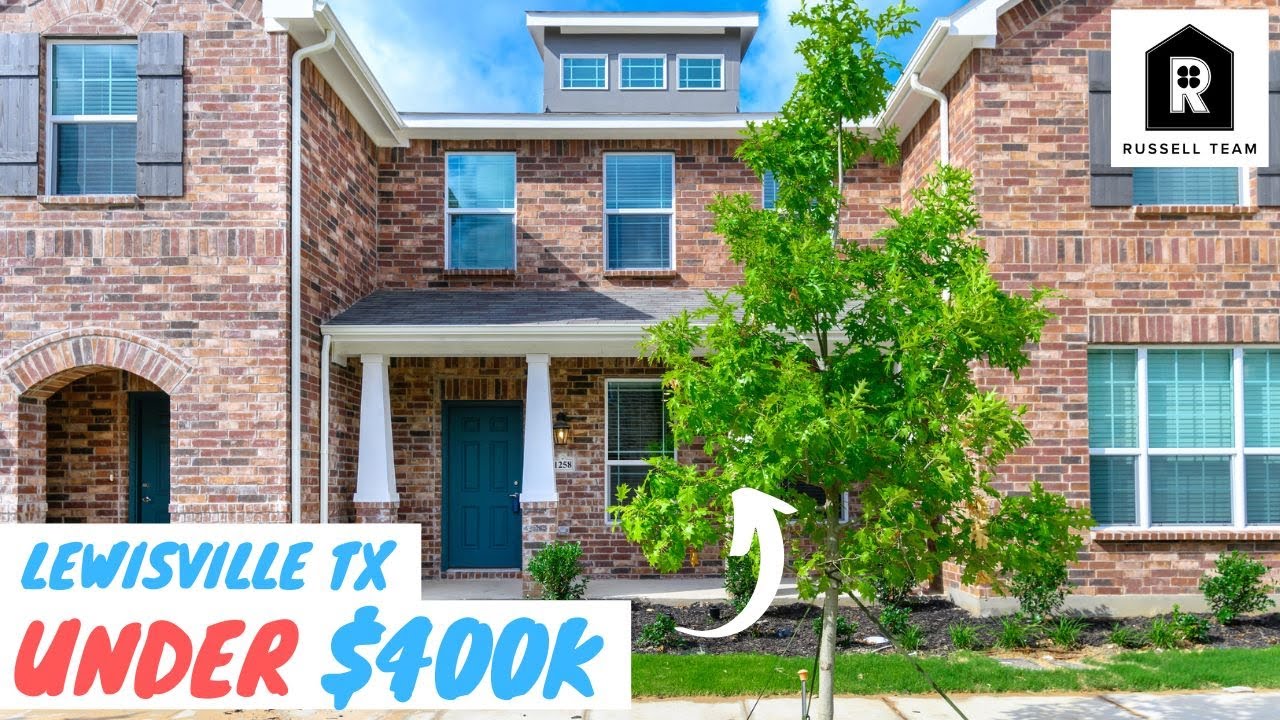 *SOLD* Townhome for Sale in Lewisville TX Under 400K [NEW CONSTRUCTION] SOLD YouTube