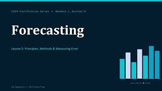 CSCP Module1 Lesson5 Forecasting