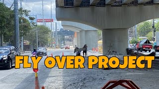 update Construction of Fly -over Ma-a Davao City.