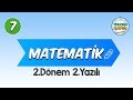 7.Sınıf Matematik | 2.Dönem 2.Yazılı Provası