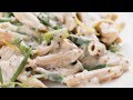 Healthy Creamy Asparagus Pasta Recipe