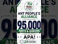 🔥 चमत्कार! सिर्फ 24 घंटे में 95,000 चींटियां एक साथ आईं! | The Power of Ant People's Alliance