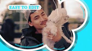 Clean Circle Slides | After Effects template