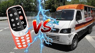 Nokia 3310 VS লেগুনা + ট্রাক | দেশি মোবাইল অত্যাচার ভিডিও | 4K | ATC