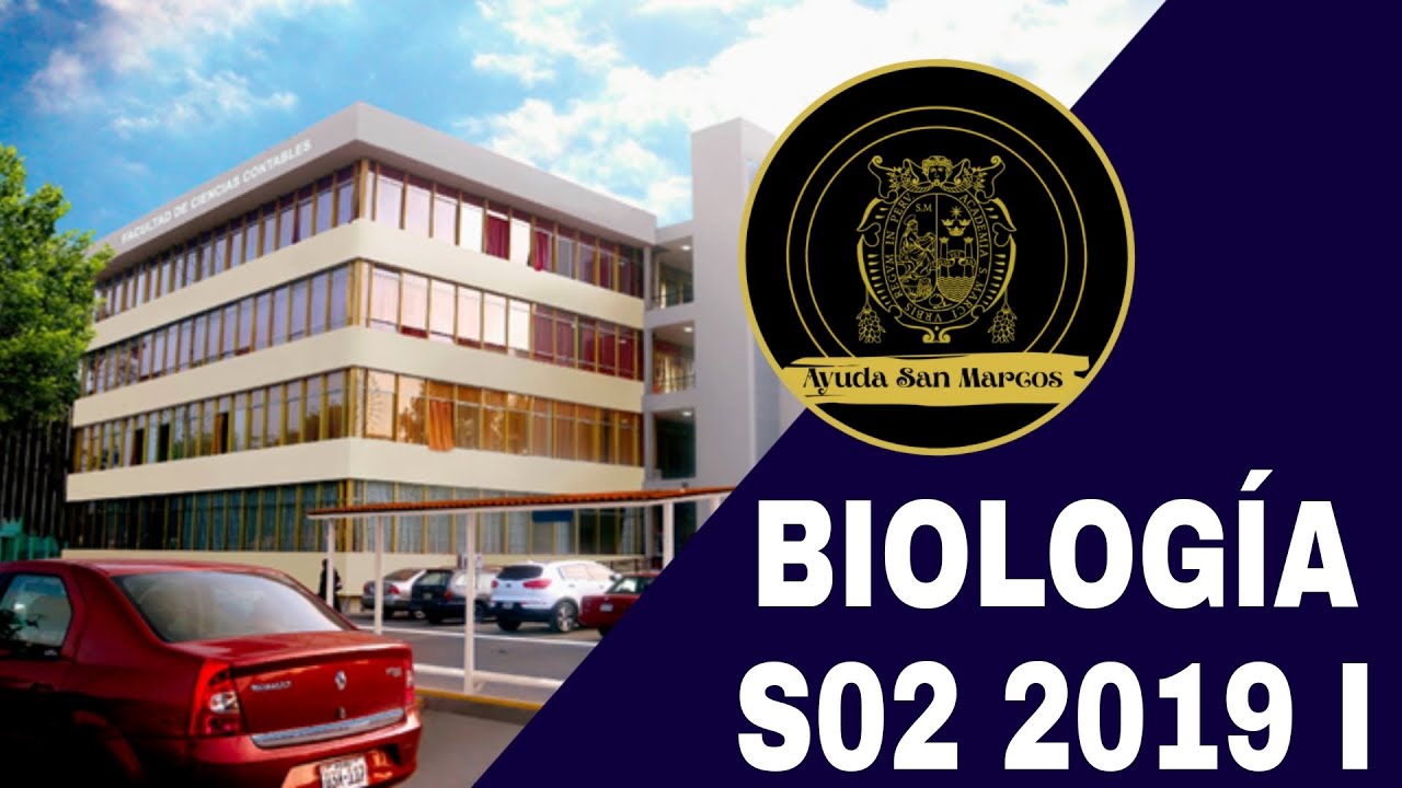 BIOLOGÍA SEMANA 2 PRE SAN MARCOS 2019 I 📚🖥️