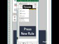 MS Excel -- Without an excel VBA code, gets grid view dynamic using condition formatting only.