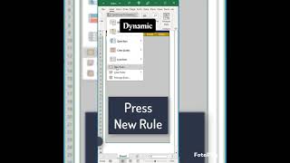 MS Excel -- Without an excel VBA code, gets grid view dynamic using condition formatting only.