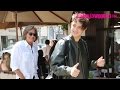 Anwar Hadid Is Congratulated On His Teen Vogue Cover At Il Pastaio With His Father Mohamed Hadid