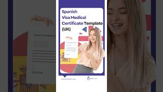 Free Spanish Visa Medical Certificate Template for the UK (2026)