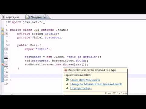 Java Programming Tutorial   77   Adapter Classes | Java Tutorial