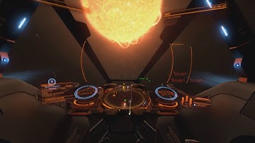Elite Dangerous 2.2 Beta 3 Flying Taipan SLF for first time.