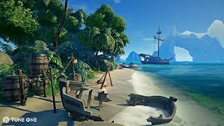 Beautiful Guitar Music Fantasy beach Calming music Relaxing music