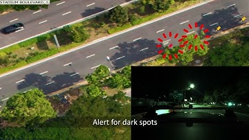 Intelligent Street Light Lux Mapping System #energyefficiency #safety #costsaving #streetlight