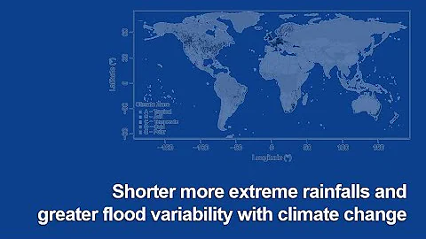 Shorter more extreme rainfalls and greater flood variability with climate change