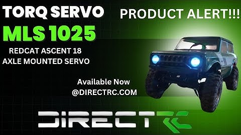 GAMER CHANGER? AXLE MOUNTED SERVO!?  New release Torq servo MLS 1025!!!!!! AVAILABLE NOW!!