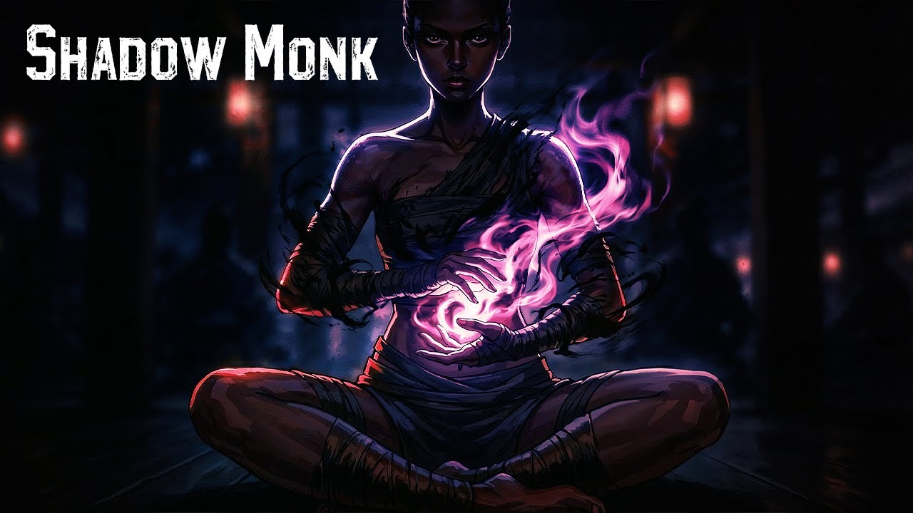 Strike From The Silence | Shadow Monk & Dark Fantasy DnD Music (Lyrics Video)