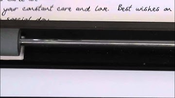 Robot scribe copies your handwriting