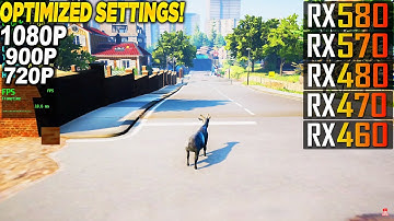 Goat Simulator Remastered - RX 580, RX 570, RX 480, RX 470, RX 460,