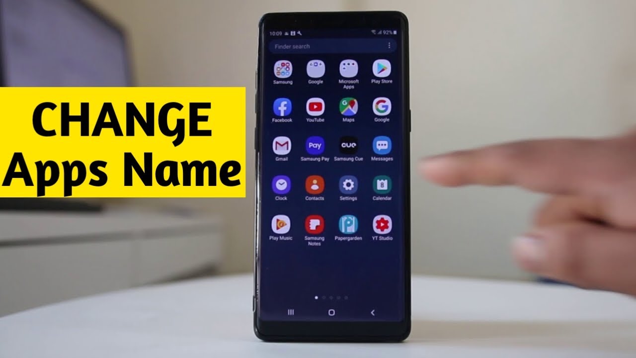 How To Change Apps name on Android - Full Guide - YouTube