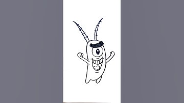 How to Draw Plankton | Spongebob Squarepants