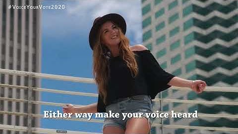 Voice Your Vote 2020 (Official Video)