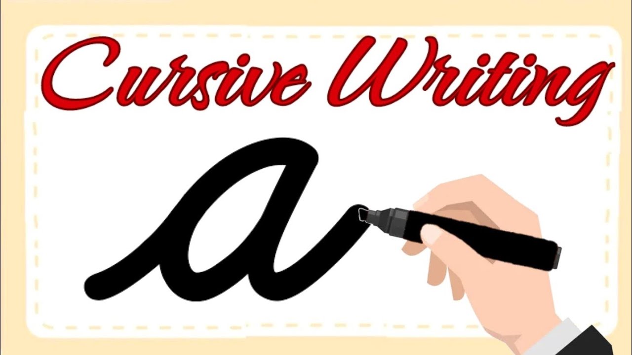 Cursive Youtube cursive writing | English cursive writing | Letts writing in English ...