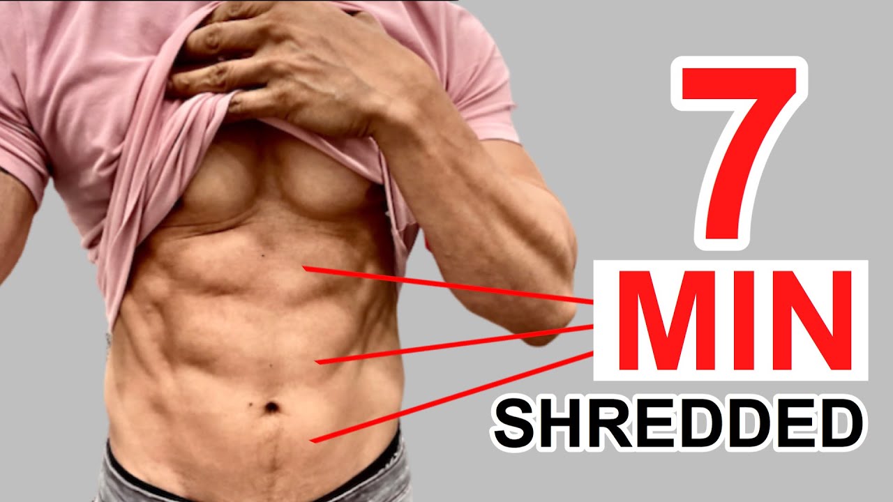 7 minute AT HOME ABS WORKOUT 6 PACK GUARANTEED
