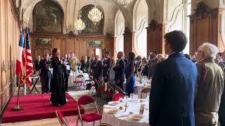 The Star-Spangled Banner, Best Defense Fpundation, US Veterans, Caens, Normandy, France