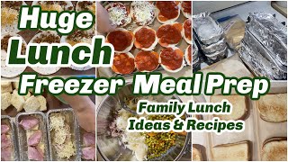 Easy Lunch Freezer Meal Prep!!!