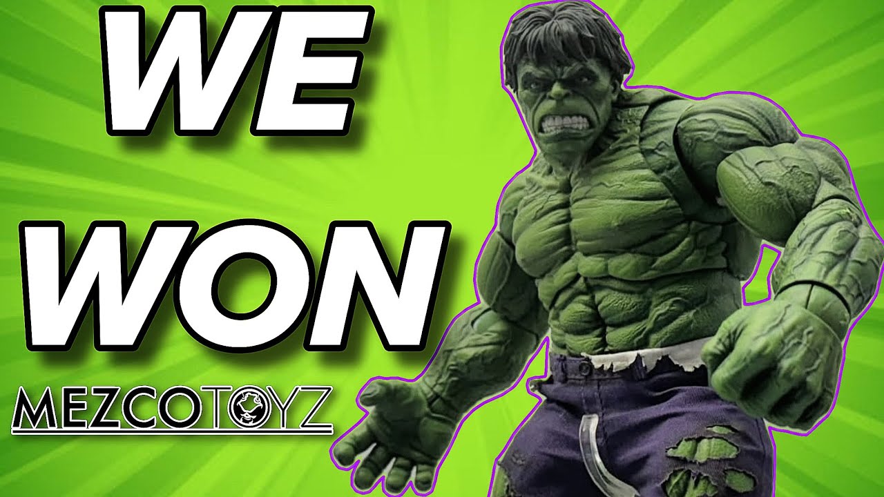 Mezco Hulk REVEALED - YouTube